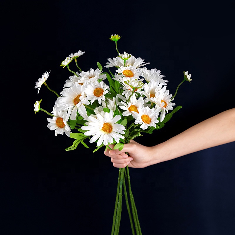 Wedding decorative fake flowers artificial daisy wholesale artificial