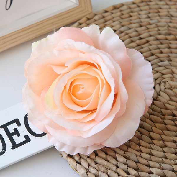 High quality artificial silk rose flower (6)