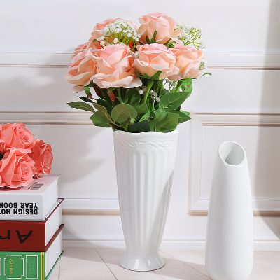 Wholesale silk rose artificial flowers (2)